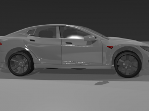 tesla model s 3D Model