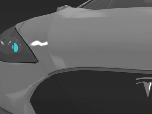 tesla model s 3D Model
