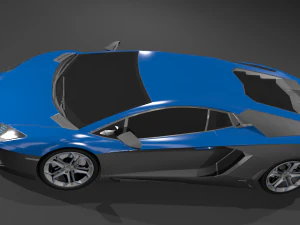lamborghini aventador - 2011 3D Model