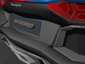 lamborghini aventador - 2011 3D Model