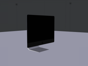 apple imac monitor Model 3D