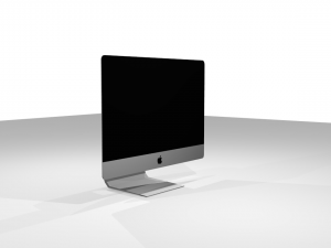 apple imac monitor Model 3D