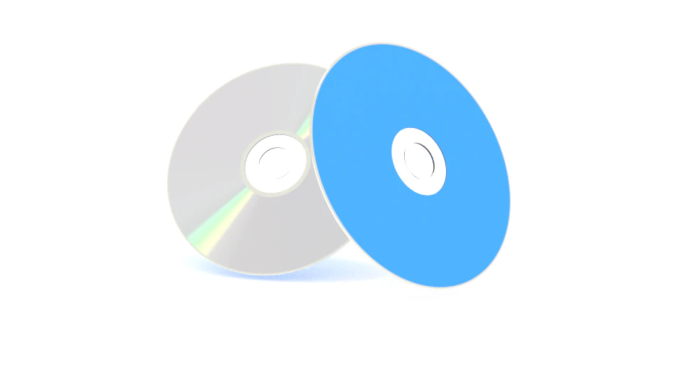 realistic dvd disc 3D Model .c4d .max .obj .3ds .fbx .stl .blend