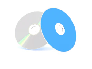 disco dvd realistico Modello 3D