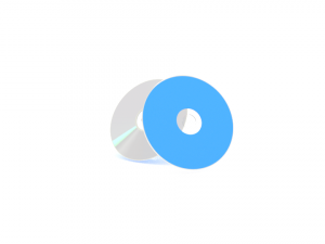 realistic dvd disc Model 3D