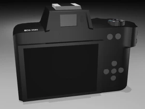 canon eos m50 2018 3D Model