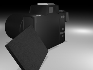 canon eos m50 2018 Model 3D