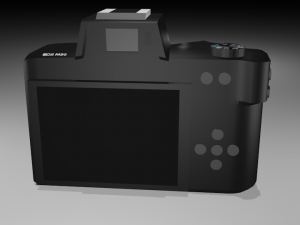 canon eos m50 2018 Model 3D