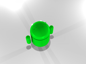 android robot 3D 模型