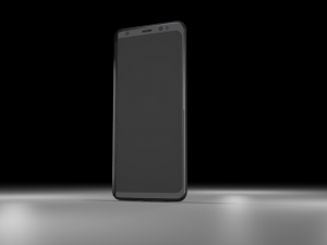 samsung galaxy s8 2017 light blue 3D Model