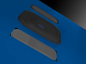 samsung galaxy s8 2017 light blue 3D Model