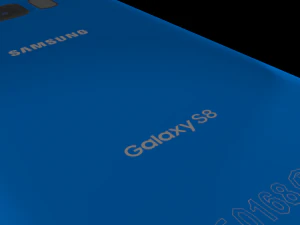 samsung galaxy s8 2017 light blue 3D Model