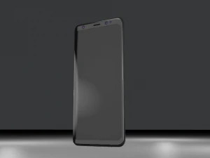 samsung galaxy s8 2017 light blue 3D Model
