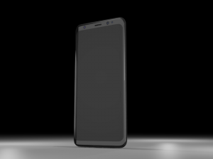 samsung galaxy s8 2017 light blue 3D Модель