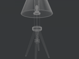 ikea lautres lamp 3Dモデル