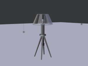 ikea lautres lamp 3Dモデル