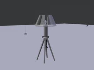 ikea lautres lamp 3D Model