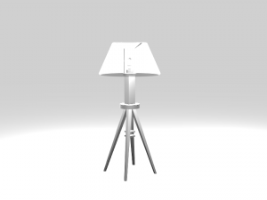 ikea lautres lamp 3Dモデル