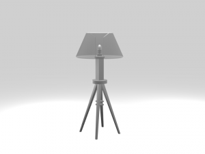 ikea lautres lamp 3Dモデル
