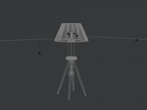 lampada lauters ikea Modello 3D