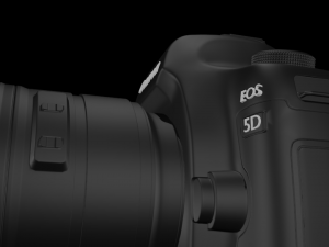 canon eos 5d mark ii Model 3D