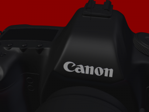 canon eos 5d mark ii Model 3D