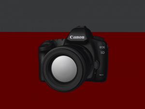 canon eos 5d mark ii Model 3D