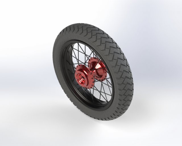 Motorcycle rim 3Dモデル .c4d .max .obj .3ds .fbx .stl .blend 