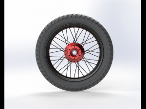 Motorcycle rim 3Dモデル