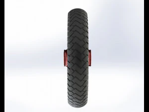 Motosiklet jantı 3D Model