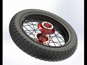 Motorcycle rim 3Dモデル