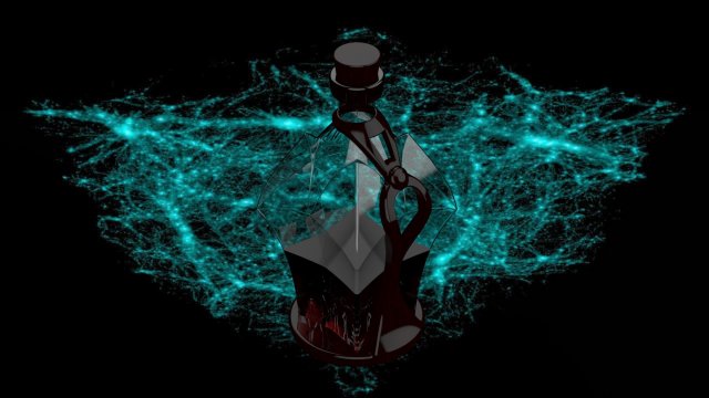 old style bottle 3D 模型 .c4d .max .obj .3ds .fbx .stl .blend 