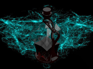 old style bottle 3D 모델