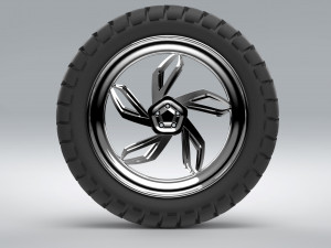 rim and tire 3D 모델