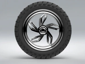 rim and tire 3D Model