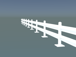 guardrail bikers protect 3D 모델