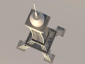 Torre Eiffel 3D Model