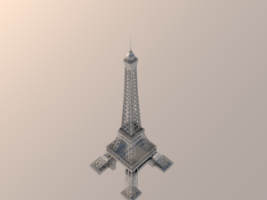 Torre Eiff Modelo 3D