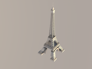 Torre Eiff Modelo 3D