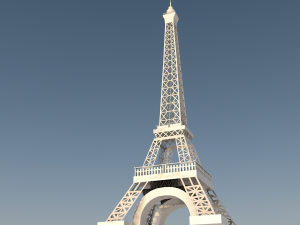 Torre Eiff Modelo 3D