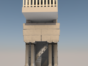 Greek tower 3D Принт Модель