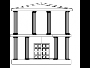 sanctuary of athens greece in 3d 3Dモデル