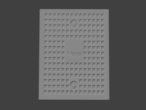 simple manhole cover 3D Model