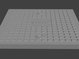 simple manhole cover 3D मॉडल