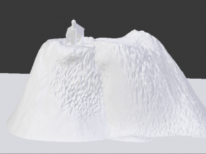 Mountain house 3D मॉडल