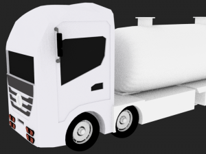 3d truck simple Modelo de Impressão 3D