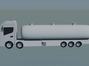 3d truck simple Modelo de Impressão 3D