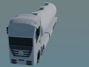 3d truck simple Modelo de Impressão 3D