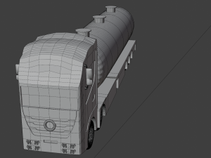 3d truck simple Modelo de Impressão 3D
