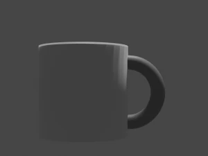 Simple mug 3D Model
